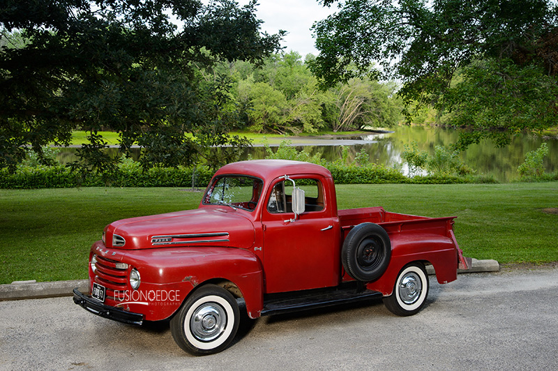 Vintage Red Truck Summertime Session | 2024-1-red-truck-1950-ford-photos.jpg